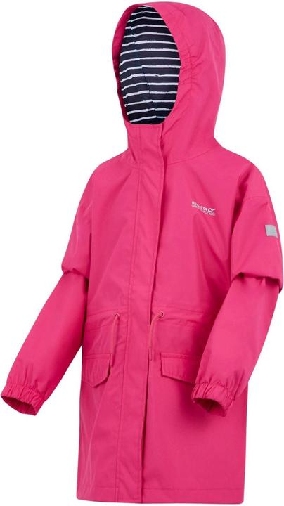 Actual product image Regatta Childrens/Kids Ballina Stripe Waterproof Jacket (128)