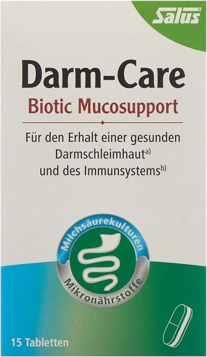 Produktbild Salus Darm-Care Biotic Mucosupport Tabl (15 Stück, Tabletten, 33 g)
