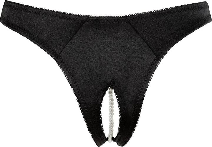 Actual product image Cottelli Collection String ouvert with pearls (S)