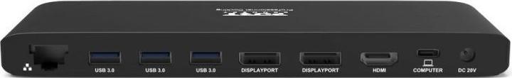 Image du produit Port Designs Port DOCKING TYPE C OFFICE 2 X 4K - UK (11 Ports)
