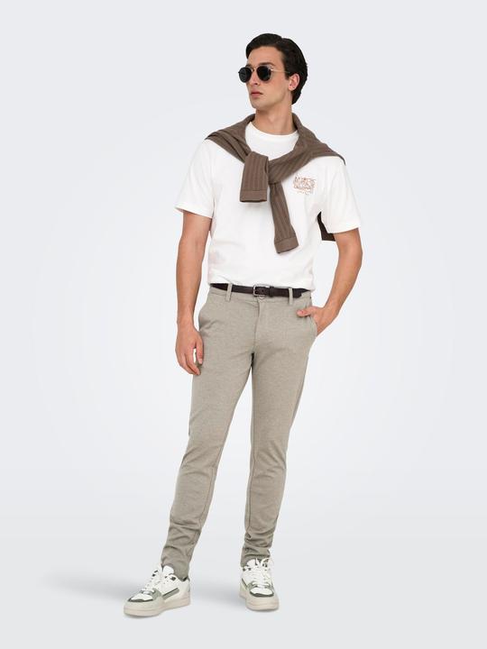 Actual product image Only & Sons Onsmark Slim Tap 0209 Melange Pant Noos (29)