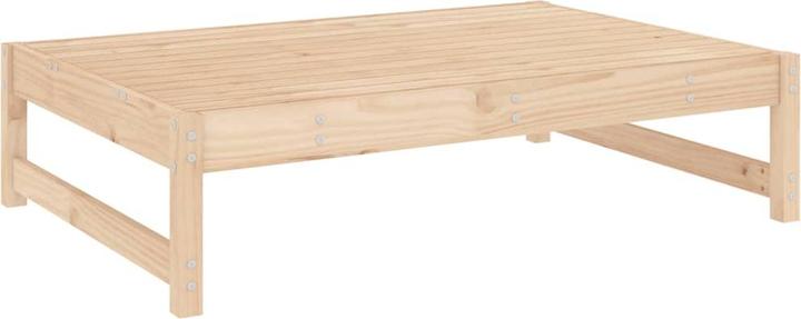 Actual product image VidaXL Gartenhocker 120x80 cm Massivholz Kiefer,Material