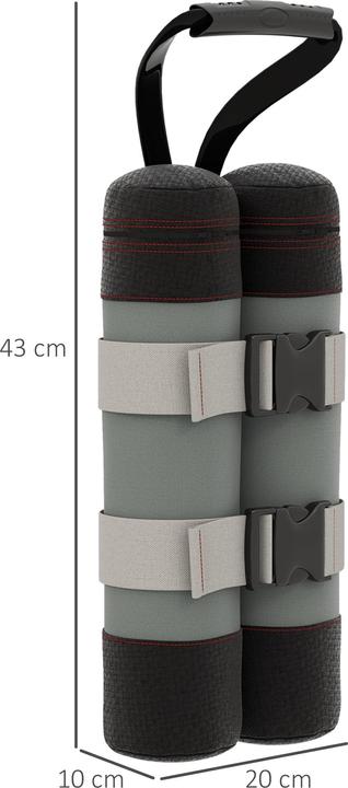 Produktbild Outsunny Gewichtssäcke (20 cm, 10 cm)