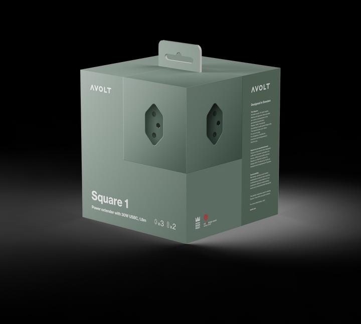 Immagine prodotto Avolt Square 1 (5 x, Tipo 13, USB-C, 1.80 m)