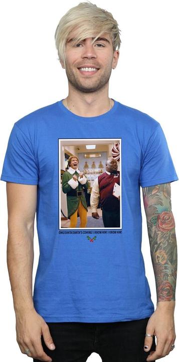 Immagine prodotto Elf OMG Santa Photo Maglietta Uomo (3XL)
