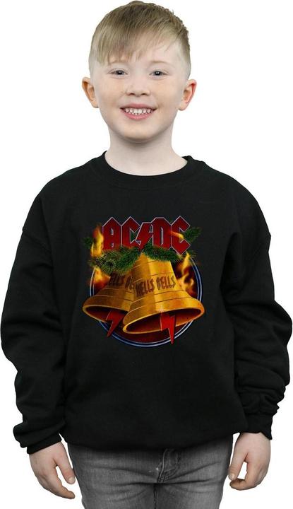 Immagine prodotto AC/DC Christmas Hells Bells Felpa Ragazzi (140, 146)