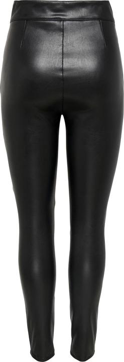 Actual product image Only Zip Faux Leather Trousers (XXS)
