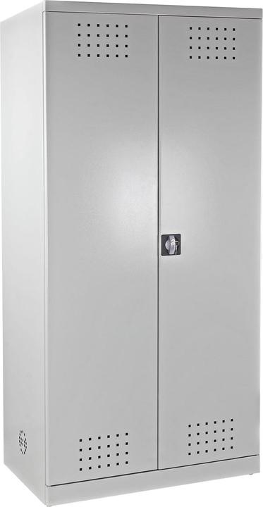 Actual product image ADB Environmental cabinet 40729 light grey 92.0 x 58.0 x 192.0 cm, assembled
