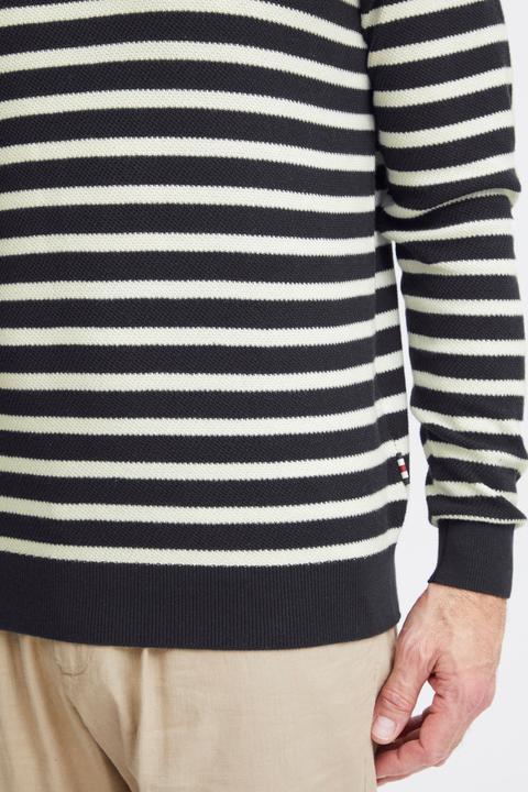 Produktbild FQ1924 FQKyle stripe crew neck knit 21900651 (3XL)