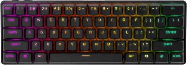 Immagine prodotto SteelSeries Apex Pro Mini (US, Cablato, Senza fili)