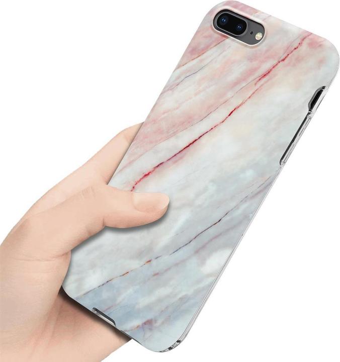 Image du produit Cadorabo Couverture IMD TPU Marbre coloré (Apple iPhone 7 Plus, Apple iPhone 7s Plus, Apple iPhone 8 Plus)
