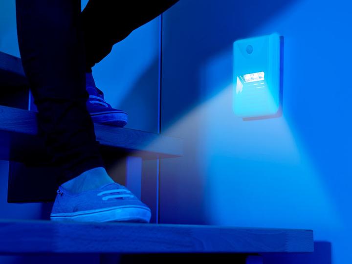 Image du produit Lunartec Lampe d'escalier & veilleuse