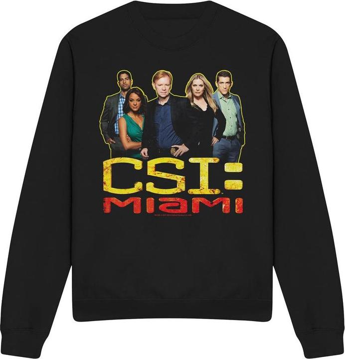 Immagine prodotto CSI: Miami Felpa Cast Adulto Unisex (L)
