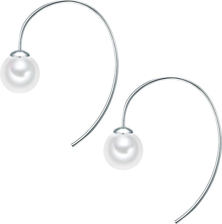 Produktbild Lulu & Jane Damen Messing Muschelkernperle silber - 29539 (Messing)