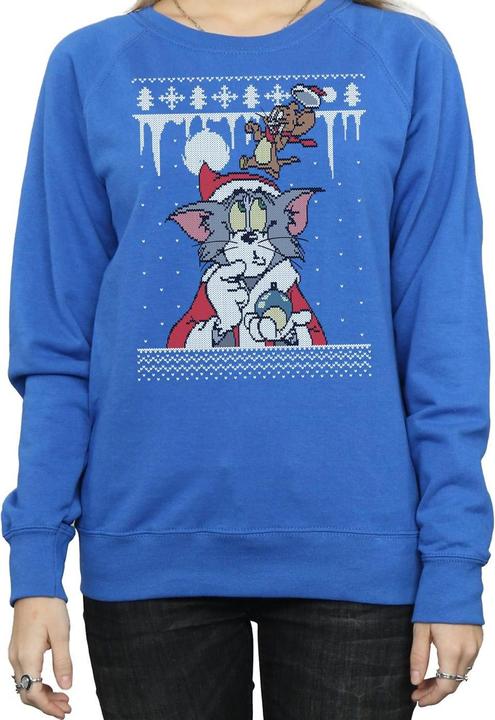 Immagine prodotto Tom & Jerry Christmas Fair Isle Felpa Donna (XXL)