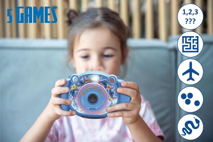 Actual product image Lexibook Disney - Stitch digital HD Camera with SD card (DJ080D)
