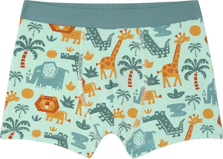 Produktbild Vertbaudet Bio-Kollektion: 5er-Pack Jungen Stretch-Boxershorts Dschungel (110, 5er Pack)