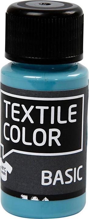 Produktbild Creativ Company Textilfarbe Halbdeckende Textilfarbe – Taubenblau, 50 ml (Taubenblau, 50 ml)