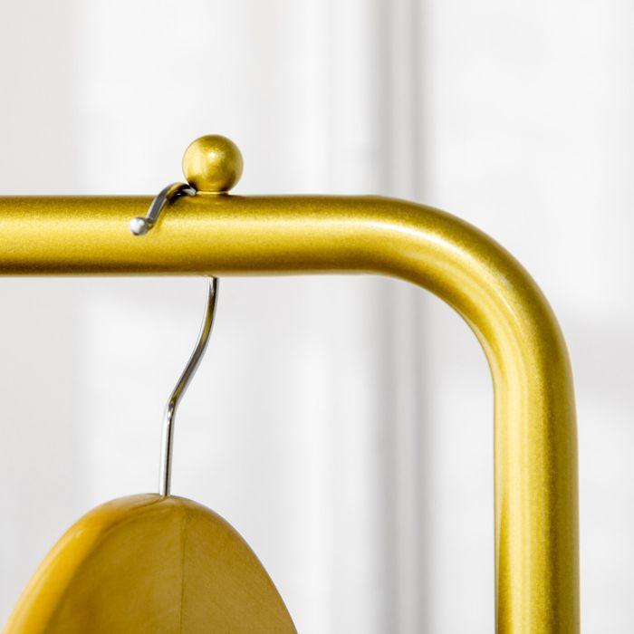 Produktbild Swisshandel24 Garderobenständer Kleiderständer mit Haken Garderobe für Kleidung, Hüte