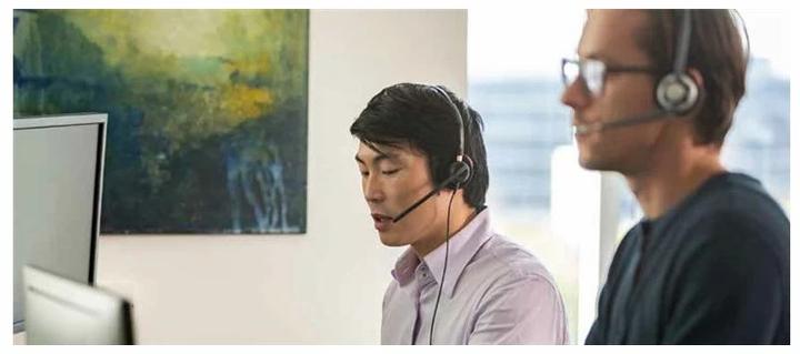 Actual product image Poly HP Micro-casque stéréo EncorePro 525-M USB-A certifié Microsoft Teams, Avec fil, Appels/Musique (Cable, USB-A)