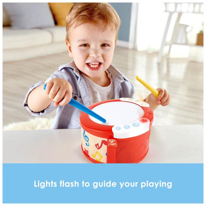Actual product image Hape Learning game drum (German, French, Italian, English)