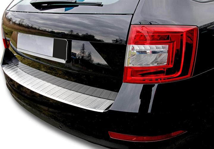 Produktbild Recambo Ladekantenschutz Edelstahl Matt Skoda Octavia 3 Kombi