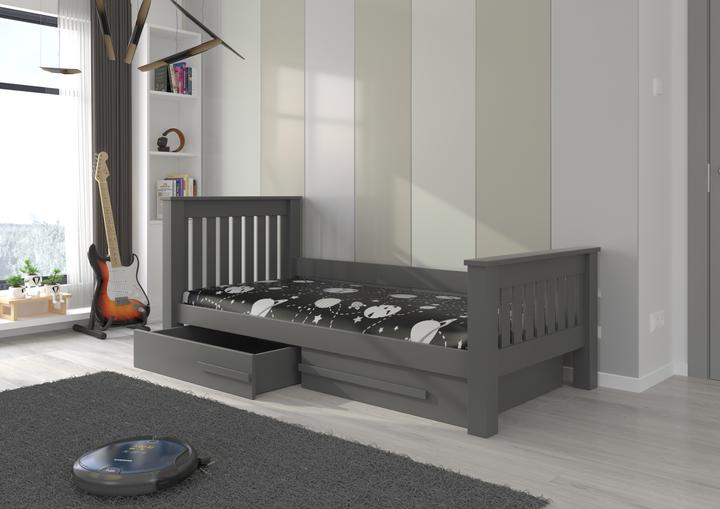 Image du produit ADRK Furniture Lit avec matelas CARMEL 180x80 (180 x 80 cm)