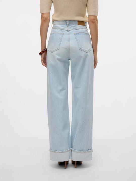 Actual product image Vero Moda VMKATHY Super High Rise Weiter Beinschnitt Jeans Weit geschnitten (W29/L30)