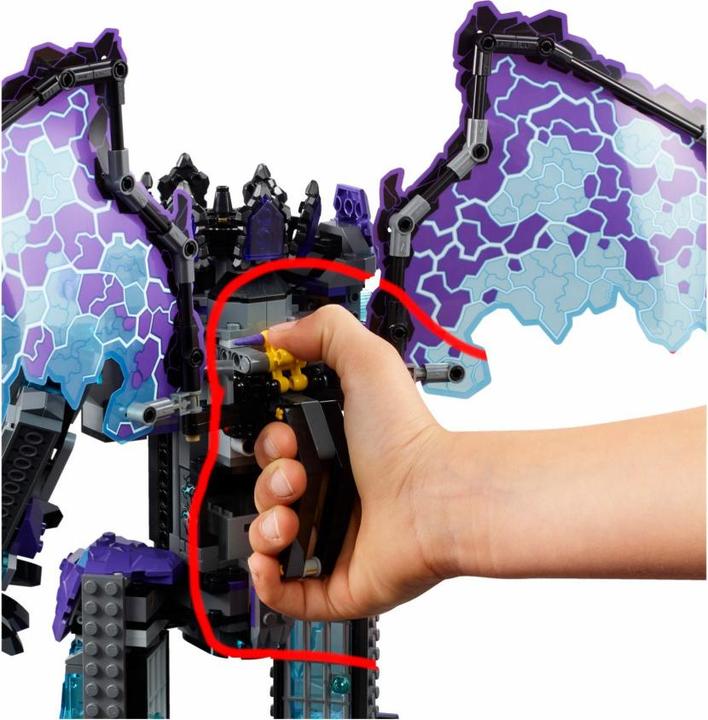 Actual product image LEGO Nexo Knights The Stormy Stone Colossus (70356, LEGO Nexo Knights)