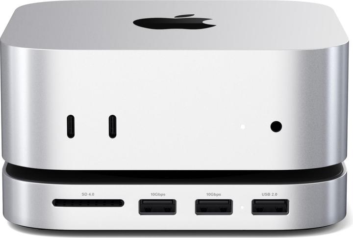 Produktbild Satechi Mac Mini M4 Stand & Hub with SSD Enclosure (USB-C, 5 Ports)