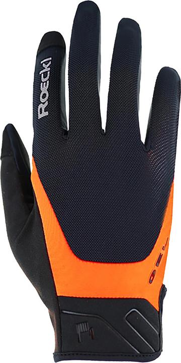 Black, Orange fluo