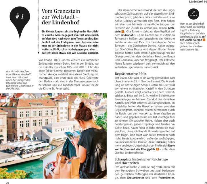 Produktbild direkt Reiseführer Zürich (Deutsch, Patrick Krause, Gabriele Schwieder, 2023)
