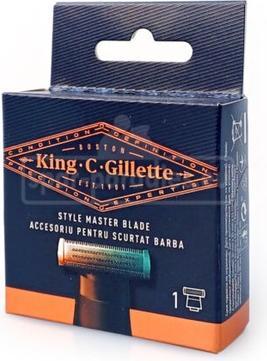 Produktbild Gillette King C. Style Master Blade (1 x)