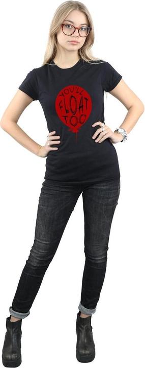 Actual product image Universal Textiles Womens/Ladies Pennywise You'll Float Too Cotton T-Shirt (XXL)