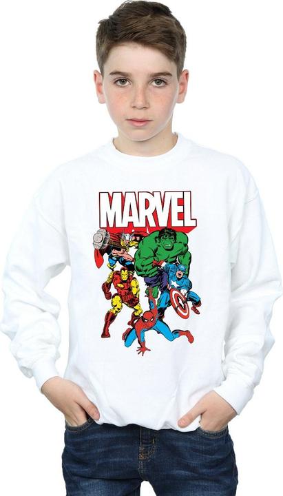 Actual product image Marvel Boys Group Shot Sweatshirt (116)