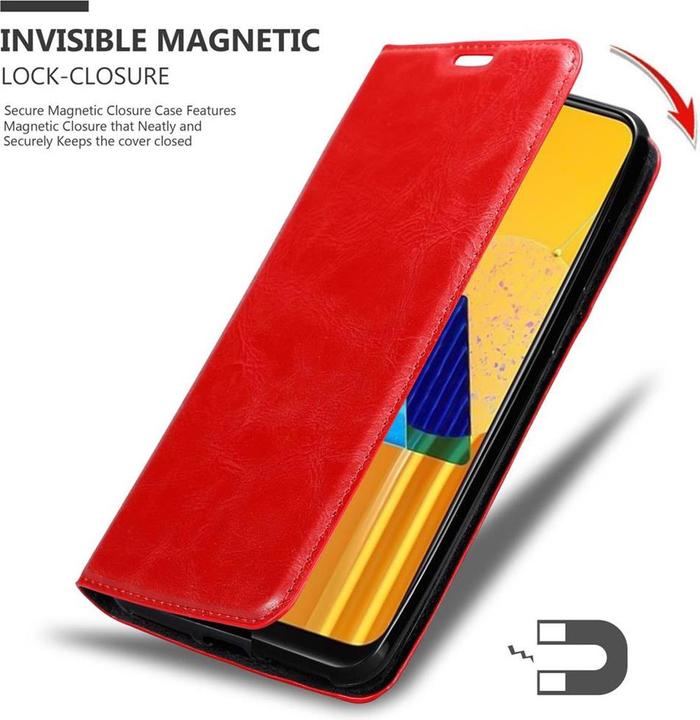 Productafbeelding Cadorabo Boek Onzichtbare Magneethoes (Samsung Galaxy M30, Samsung Galaxy M21)