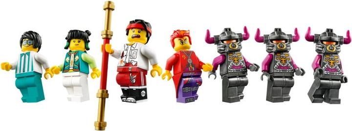 Actual product image LEGO Red Sons Inferno Truck (80011, LEGO Monkie Kid, LEGO Rare Sets)