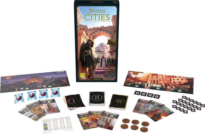 Produktbild Repos Production 7 Wonders Cities (extension 2) (i) (Italienisch)