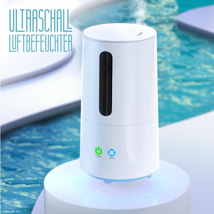 Produktbild Arendo Luftbefeuchter, 3 l Wassertank, Ultraschall, mit Aroma Reservoir, Regulierung der Nebelstärke (25 m²)