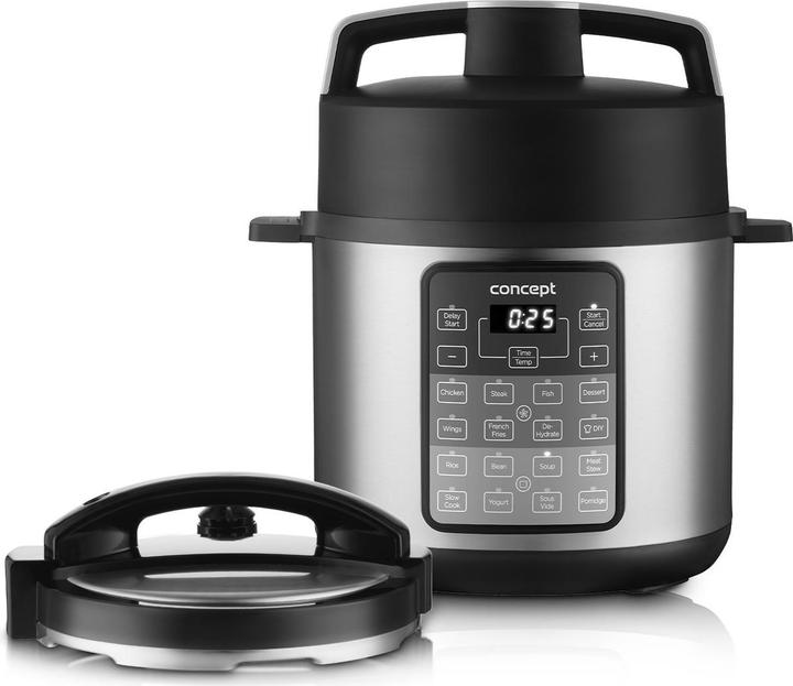 Image du produit Concept CK7000 multi cooker Black, Stainless steel