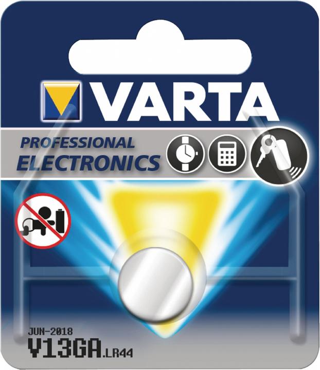 Produktbild Varta Electronics V13GA (1 Stk., LR44, 130 mAh)