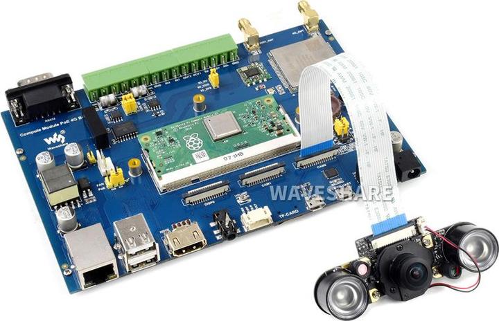 Actual product image WaveShare Camera IMX219-160 162° FOV IR-CUT for Jetson Nano / Compute Module