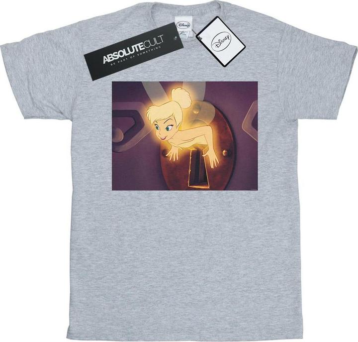 Actual product image Disney Mens Tinker Bell Lock Squeeze T-Shirt (XXL)