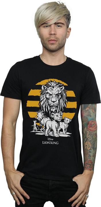 Actual product image Disney Mens The Lion King Movie Group T-Shirt (XL)