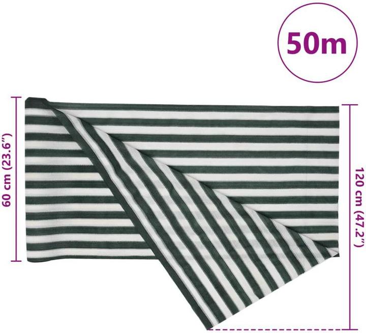 Image du produit VidaXL Zaunblende HDPE 75 g/m² (5000 cm)