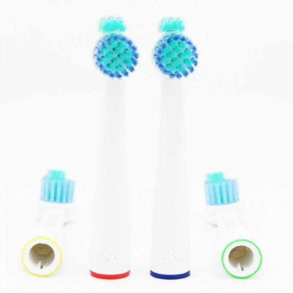 Image du produit Hermex Lot de 4 brossettes compatibles avec Philips Sensiflex HX2012 HX1600 HX2012/30 (4 x)