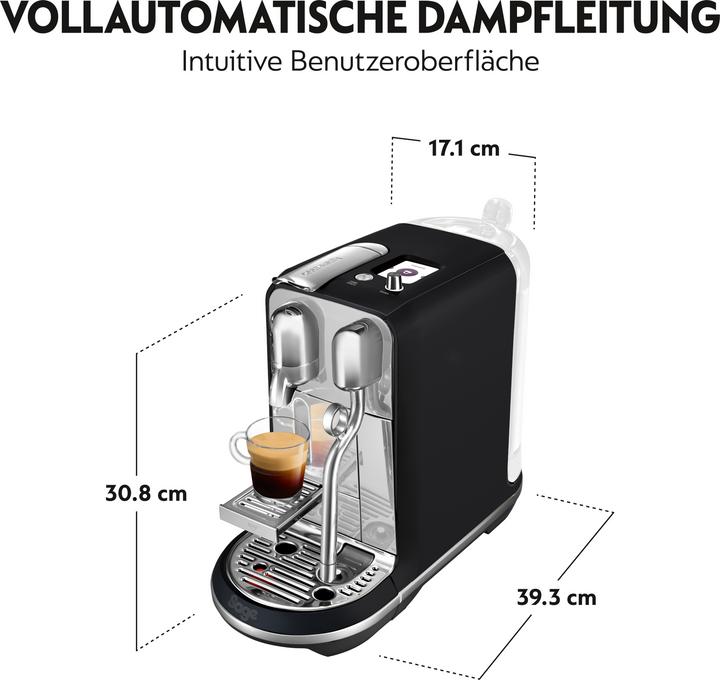 Image du produit Sage Nespresso Creatista Plus (NESPRESSO Original, Fiche CH)
