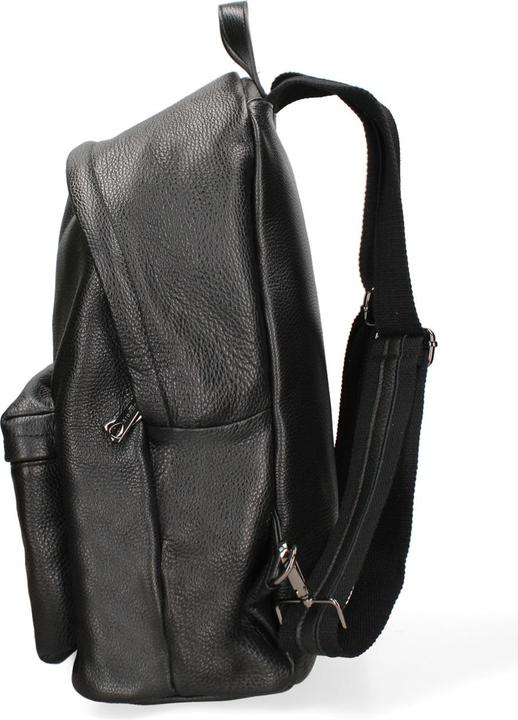 Image du produit John Richmond Herren Rucksack Aus Echtleder - Obsidian Lux Modell - 41.0 X 30.0 X 16.0 Cm
