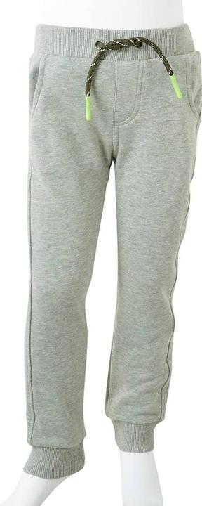Actual product image VidaXL Children's tracksuit bottoms light khaki 104,Material: 80 (104)