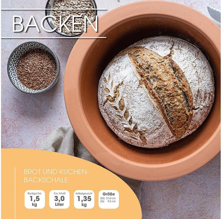 Actual product image Römertopf Bread baking tray (31 cm)